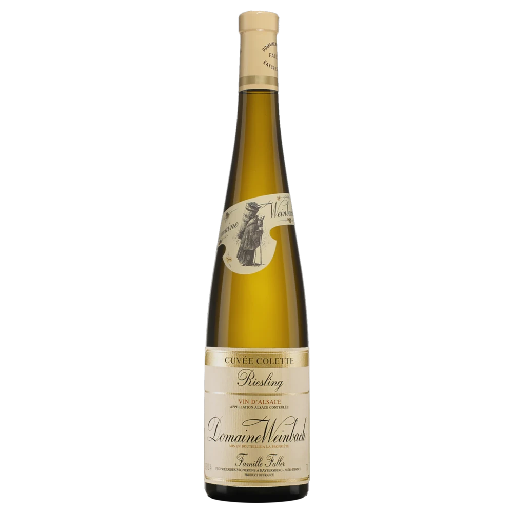A bottle of 2023 Weinbach Alsace Colette Riesling 750ml White Wine