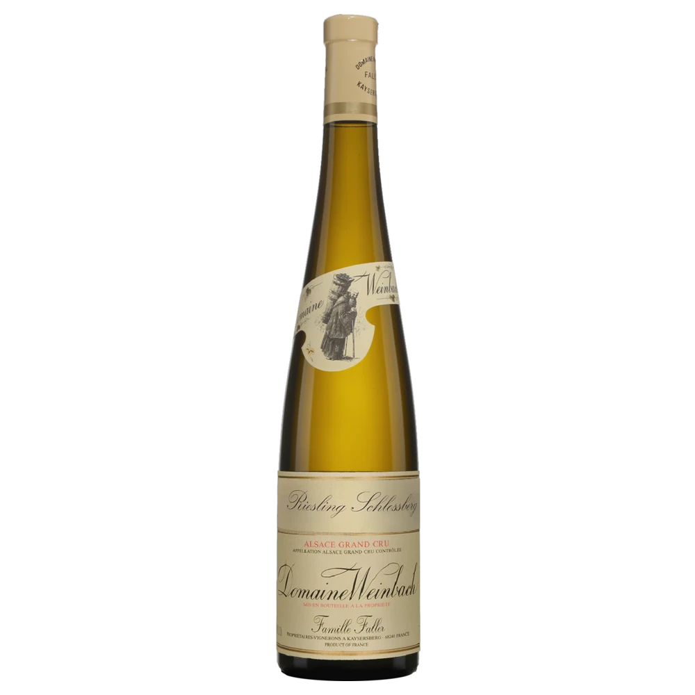A bottle of 2022 Weinbach Alsace Grand Cru Schlossberg Riesling 750ml White Wine