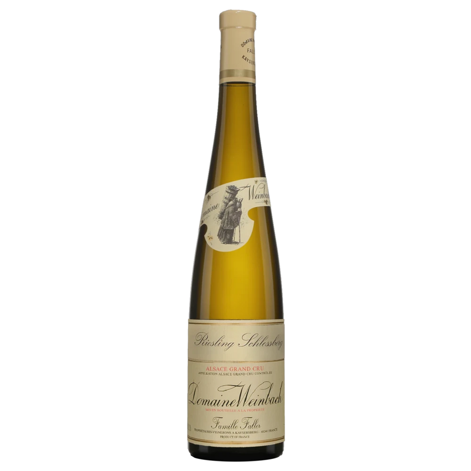 A bottle of 2022 Weinbach Alsace Grand Cru Schlossberg Riesling 750ml White Wine