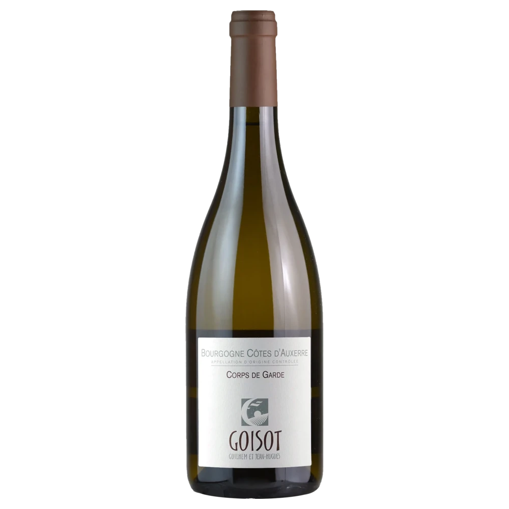 A bottle of 2021 Domaine Guilhem & J Hugues Goisot Bourgogne Côtes d'Auxerre Corps de Garde Blanc 750ml White Wine