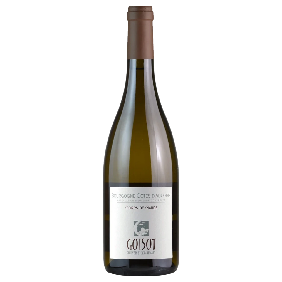 A bottle of 2021 Domaine Guilhem & J Hugues Goisot Bourgogne Côtes d'Auxerre Corps de Garde Blanc 750ml White Wine