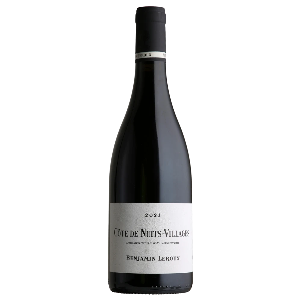 A bottle of 2022 Benjamin Leroux Cotes de Nuits Village 750ml Red Wine