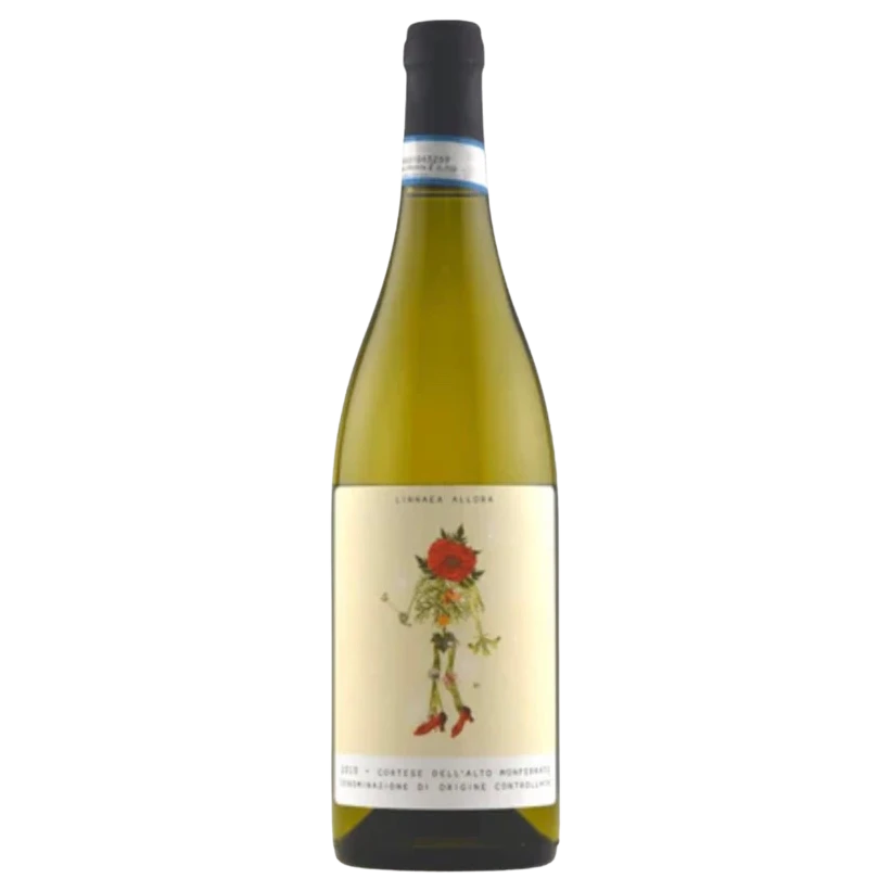A bottle of 2023 Linnaea Allora Cortese Dell'Alto Monferrato DOC 750ml Red Wine