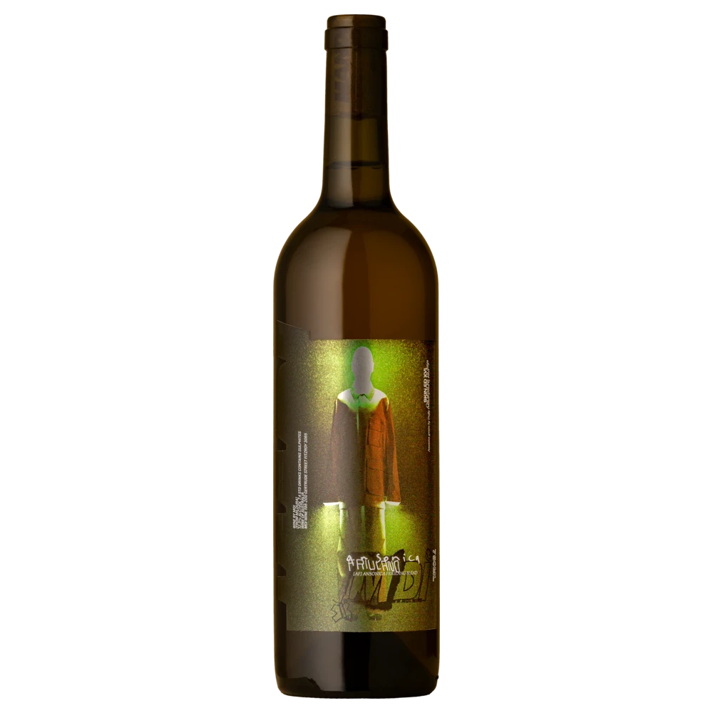 A bottle of 2023 MDI Ansonica 750ml White Wine