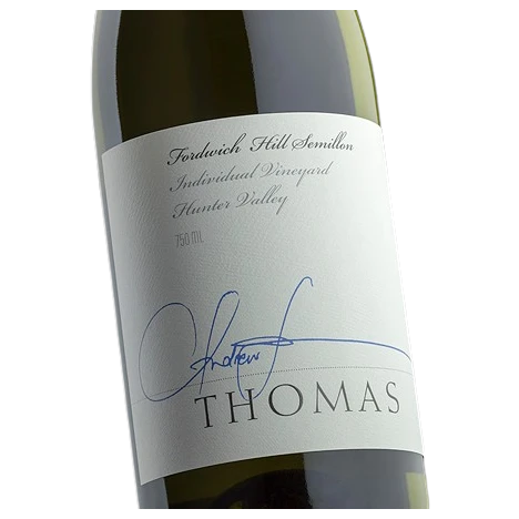 A bottle of 2024 Thomas Wines Fordwich Hill Semillon 750ml White Wine