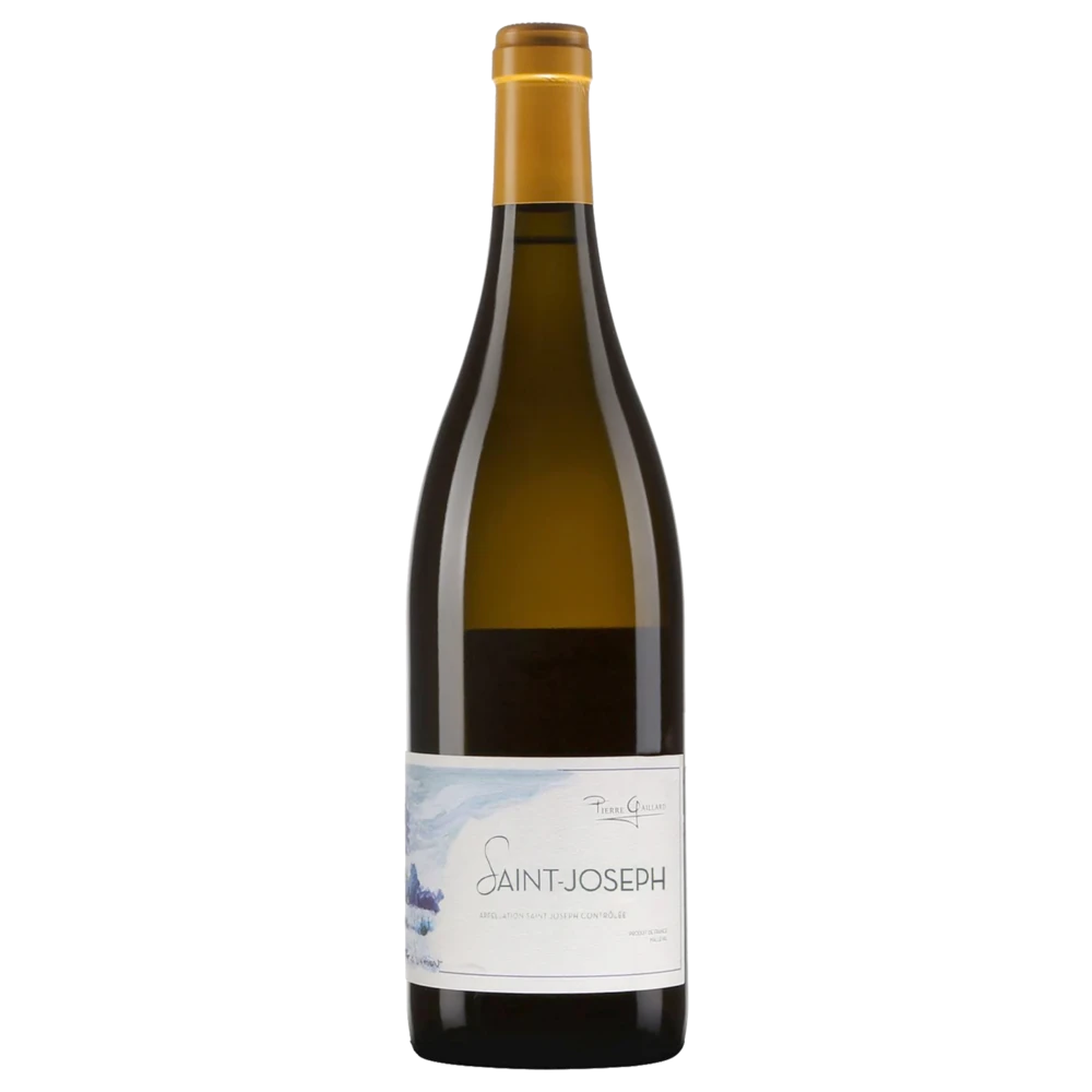 A bottle of 2022 Domaine Pierre Gaillard Saint Joseph Blanc 2023 () 375ml White Wine
