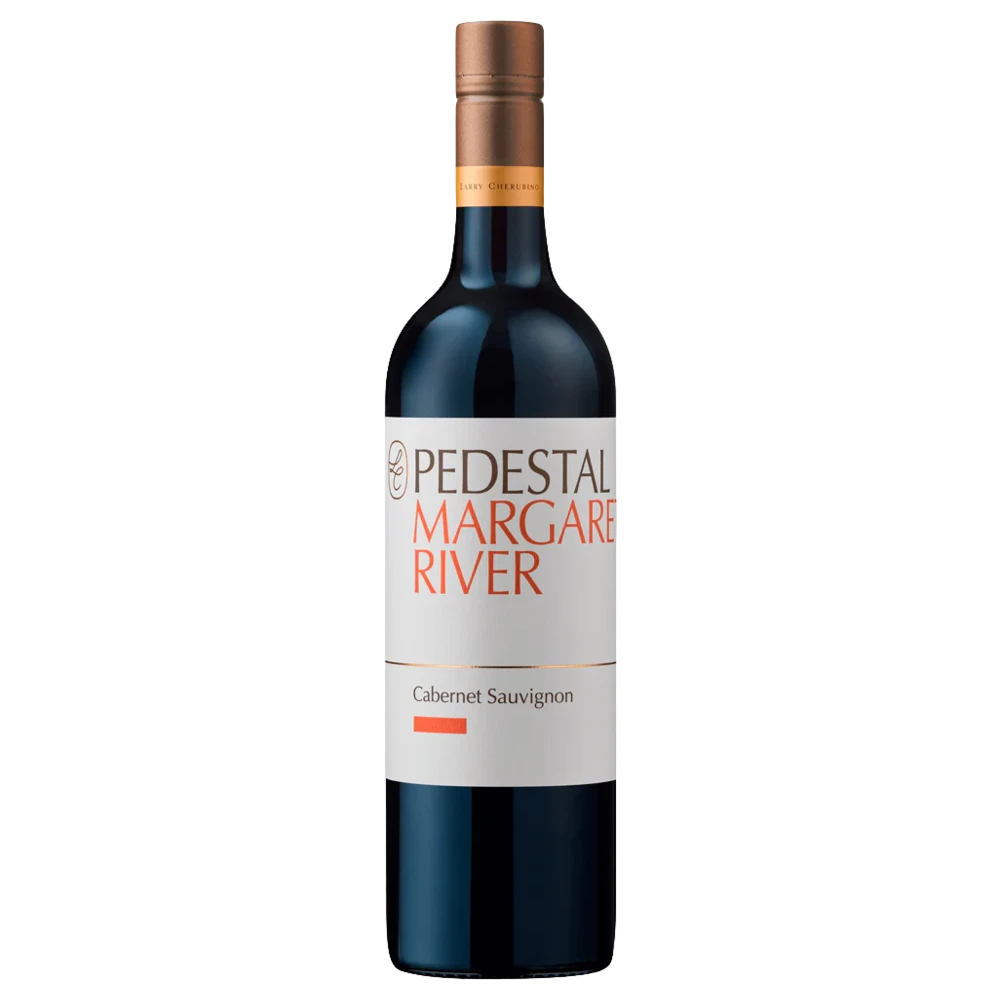 A bottle of 2023 Pedestal Cabernet Sauvignon Maragaret River 750ml White Wine