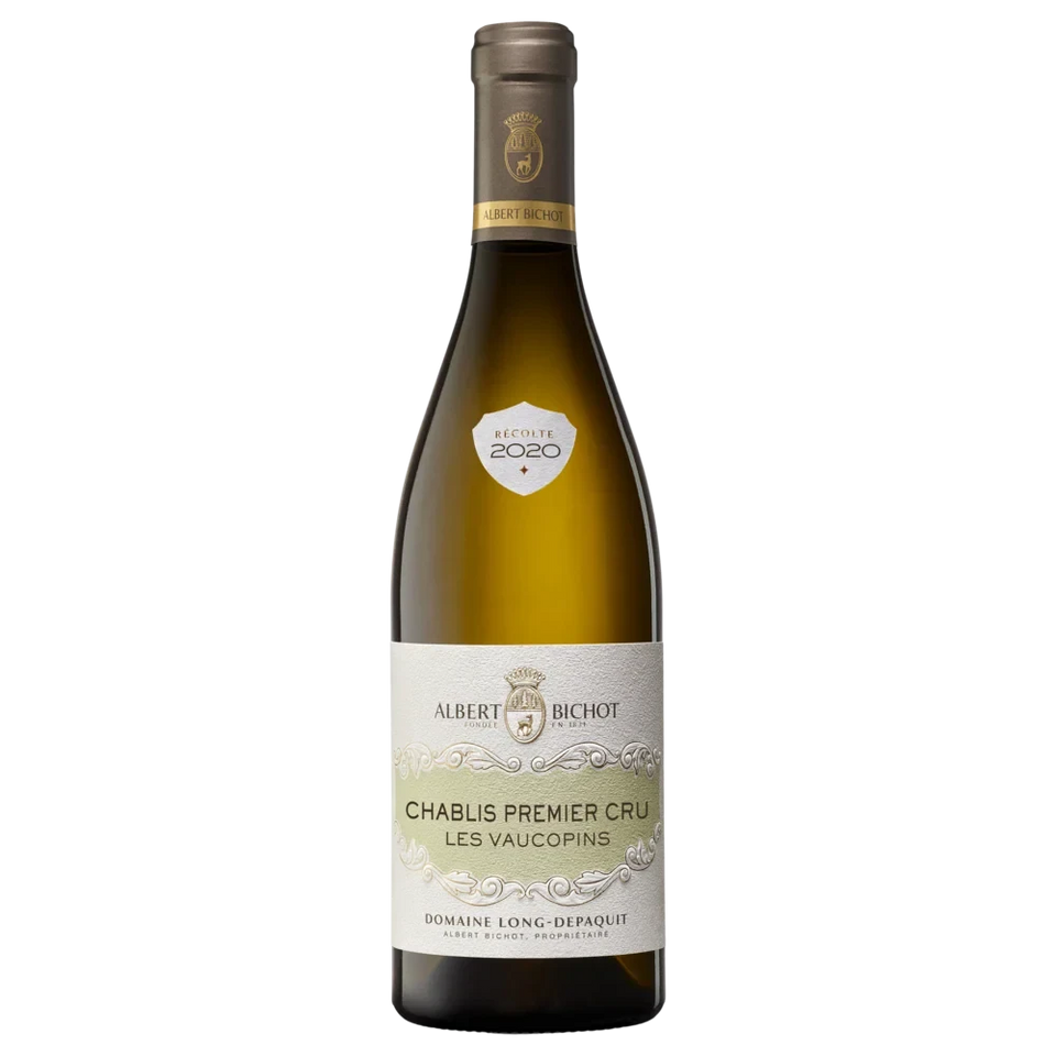 A bottle of 2023 A Bichot Chab 1er Vaucopins Burgundy 750ml White Wine