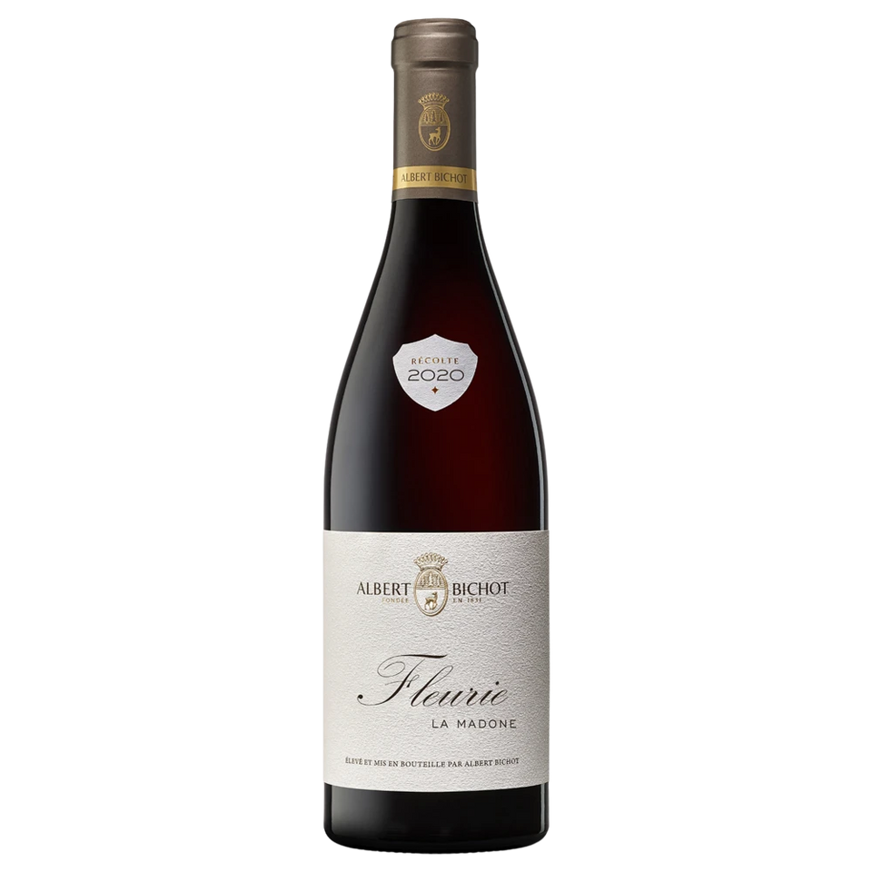A bottle of 2023 A Bichot Fleurie La Madone Beaujolais 750ml Red Wine