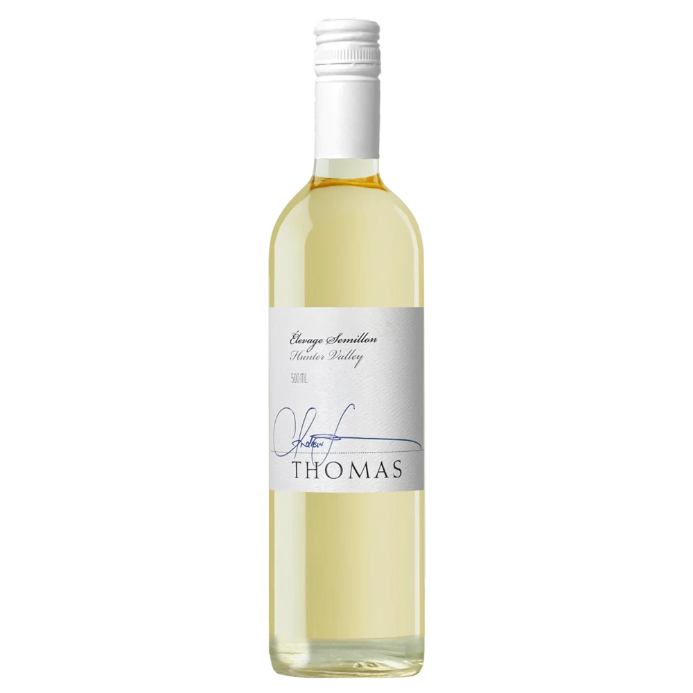 A bottle of 2025 Thomas Wines Elevage Semillon () 500ml White Wine