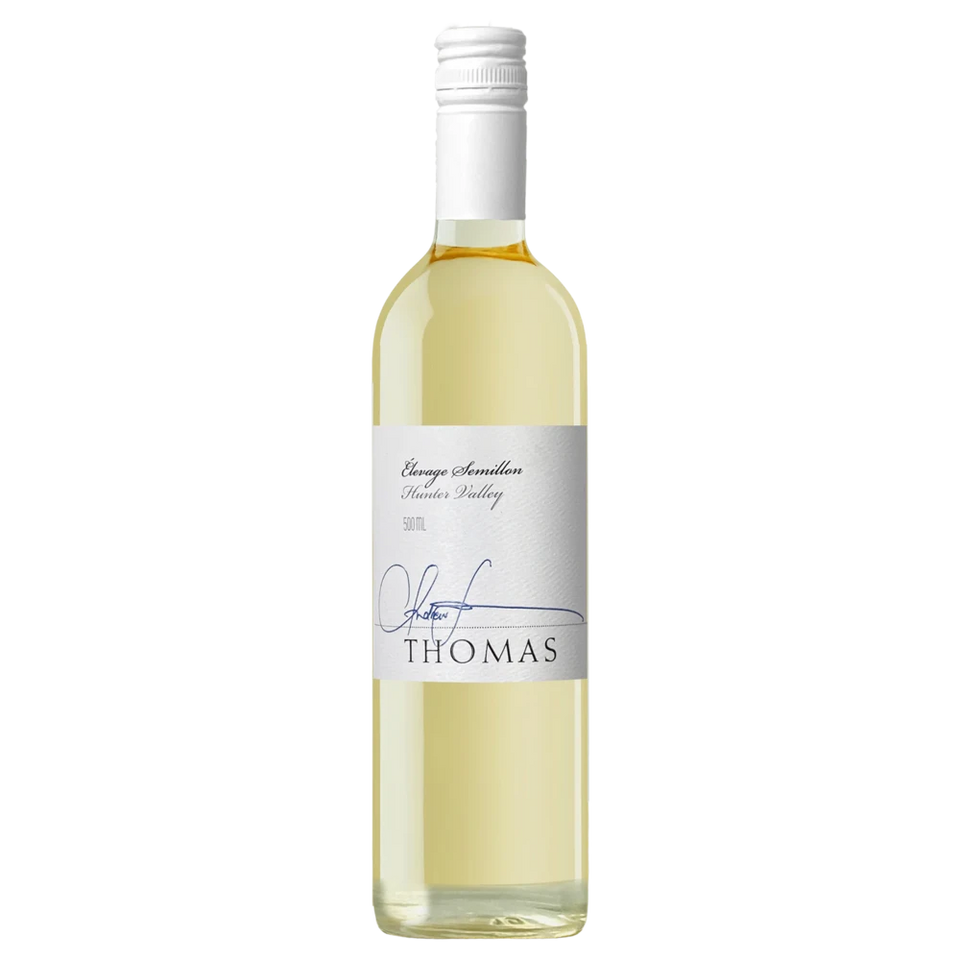 A bottle of 2025 Thomas Wines Elevage Semillon () 500ml White Wine