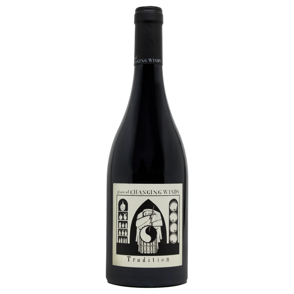 A bottle of 2022 Place of Changing Winds Red Tradition 750ml Red Wine