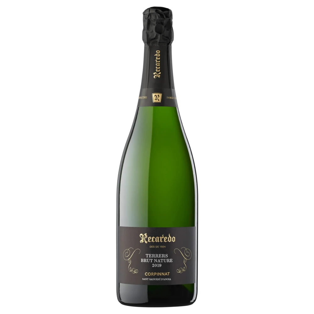 A bottle of 2019 Recaredo Terrers Corpinnat 750ml Sparkling Wine