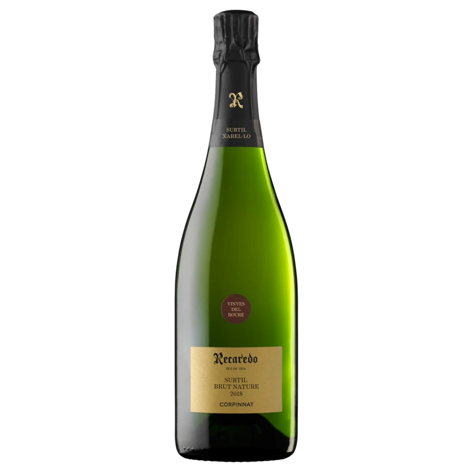 A bottle of 2018 Recaredo Subtil Corpinnat 750ml Sparkling Wine