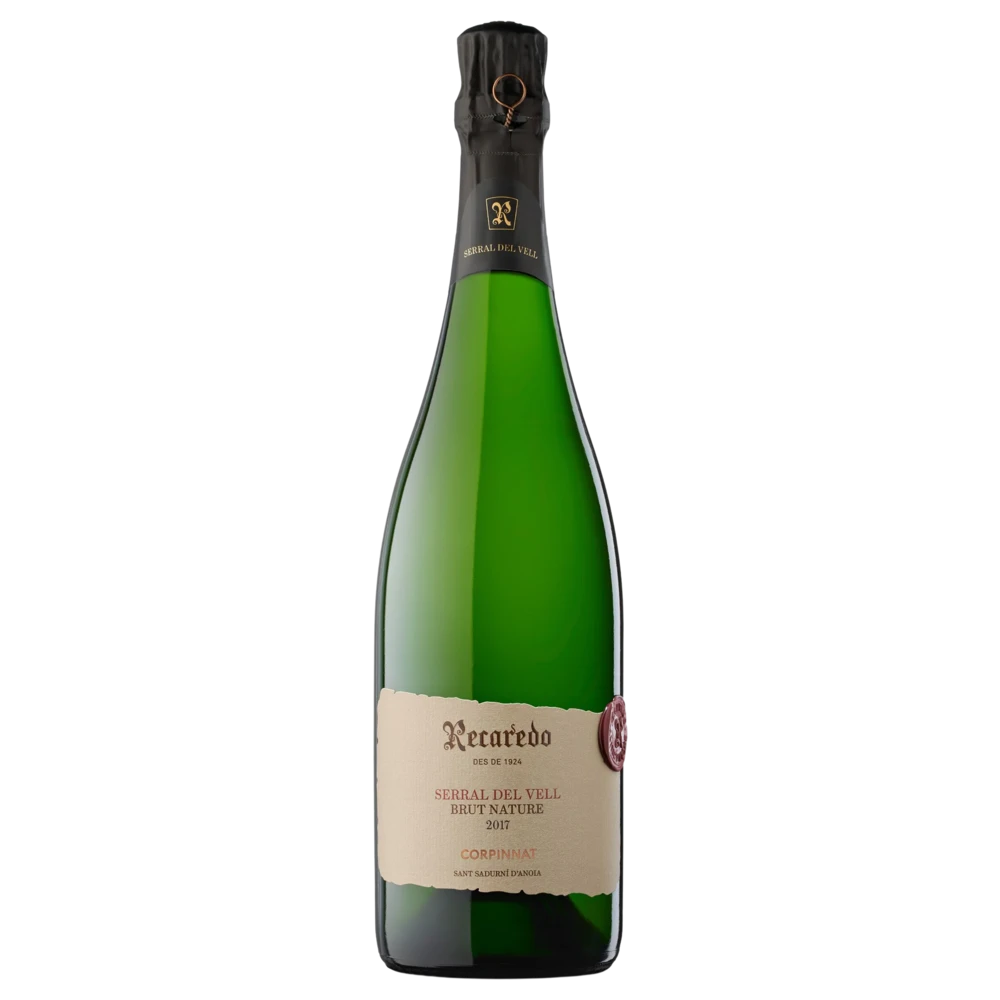 A bottle of 2017 Recaredo Serral del Vell Corpinnat 750ml Sparkling Wine