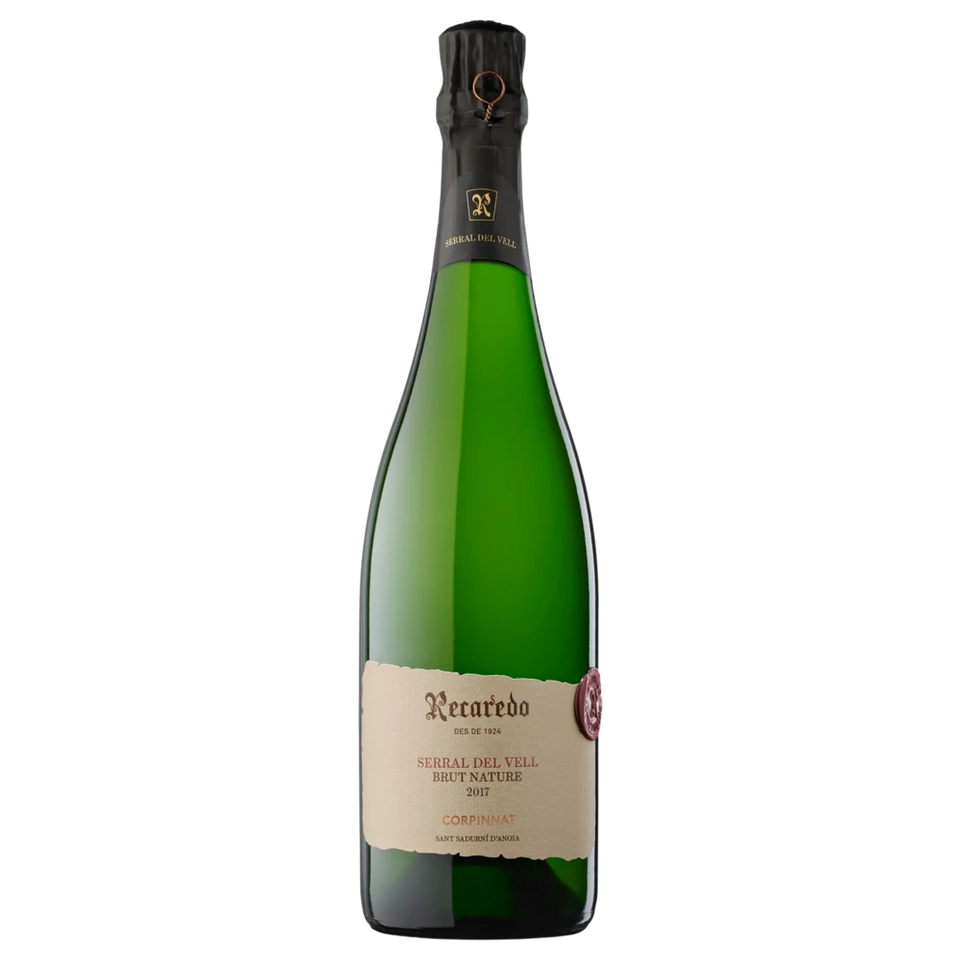 A bottle of 2017 Recaredo Serral del Vell Corpinnat 750ml Sparkling Wine