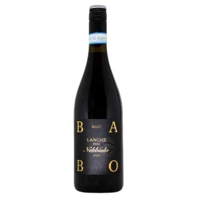 2021 Babo Nebbiolo Langhe (ITM378783) single bottle shot