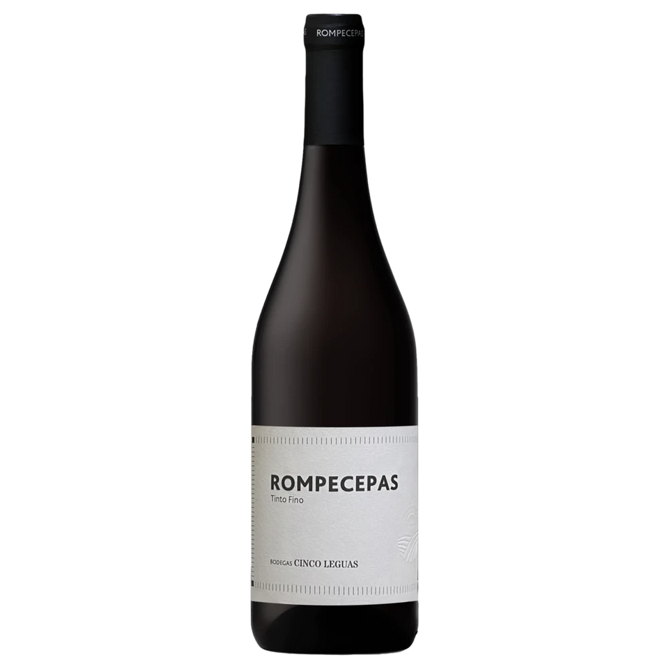 A bottle of 2023 Bodegas Cinco Léguas Vinos de Madrid La Maldición Tinto Fino 750ml Red Wine