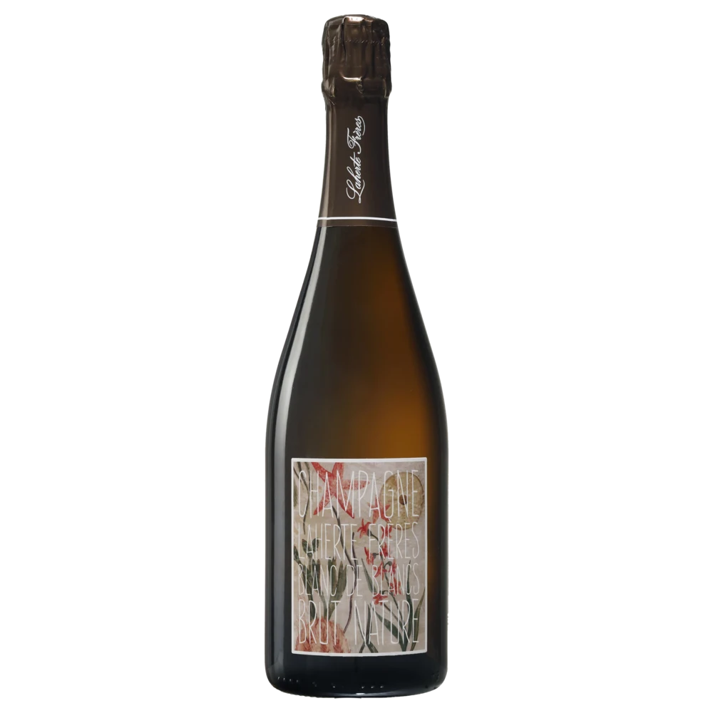 A bottle of NV Champagne Laherte Frères Blanc de Blancs Brut Nature (Base TBA Disg. May 24) 750ml Sparkling Wine