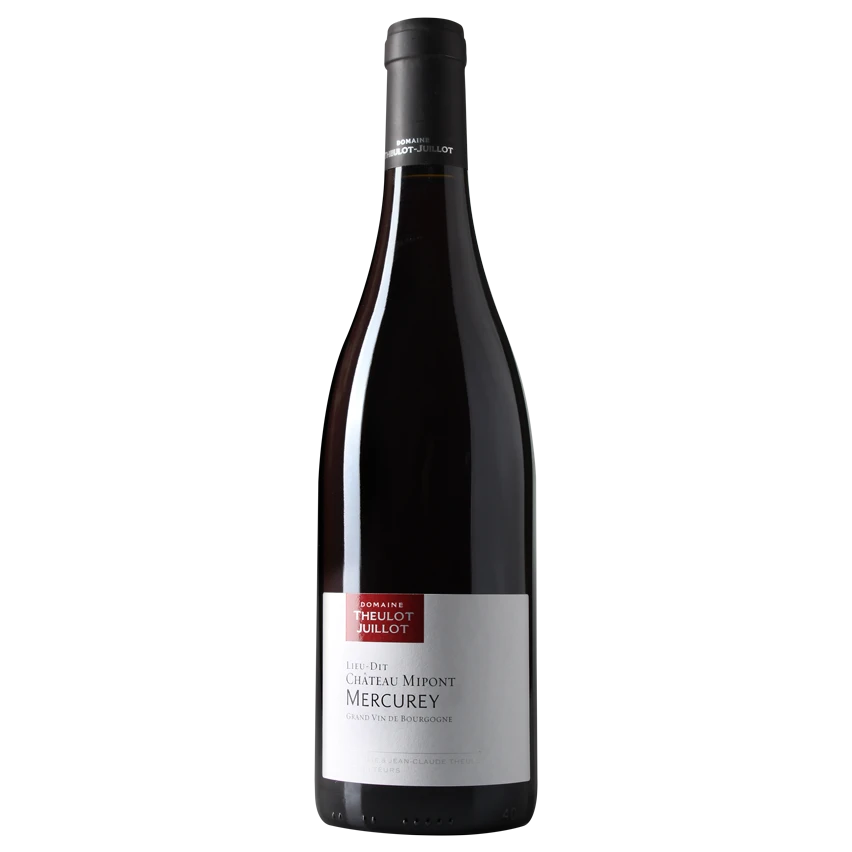 A bottle of 2022 Domaine Theulot Juillot Mercurey Château Mipont Rouge 750ml Red Wine