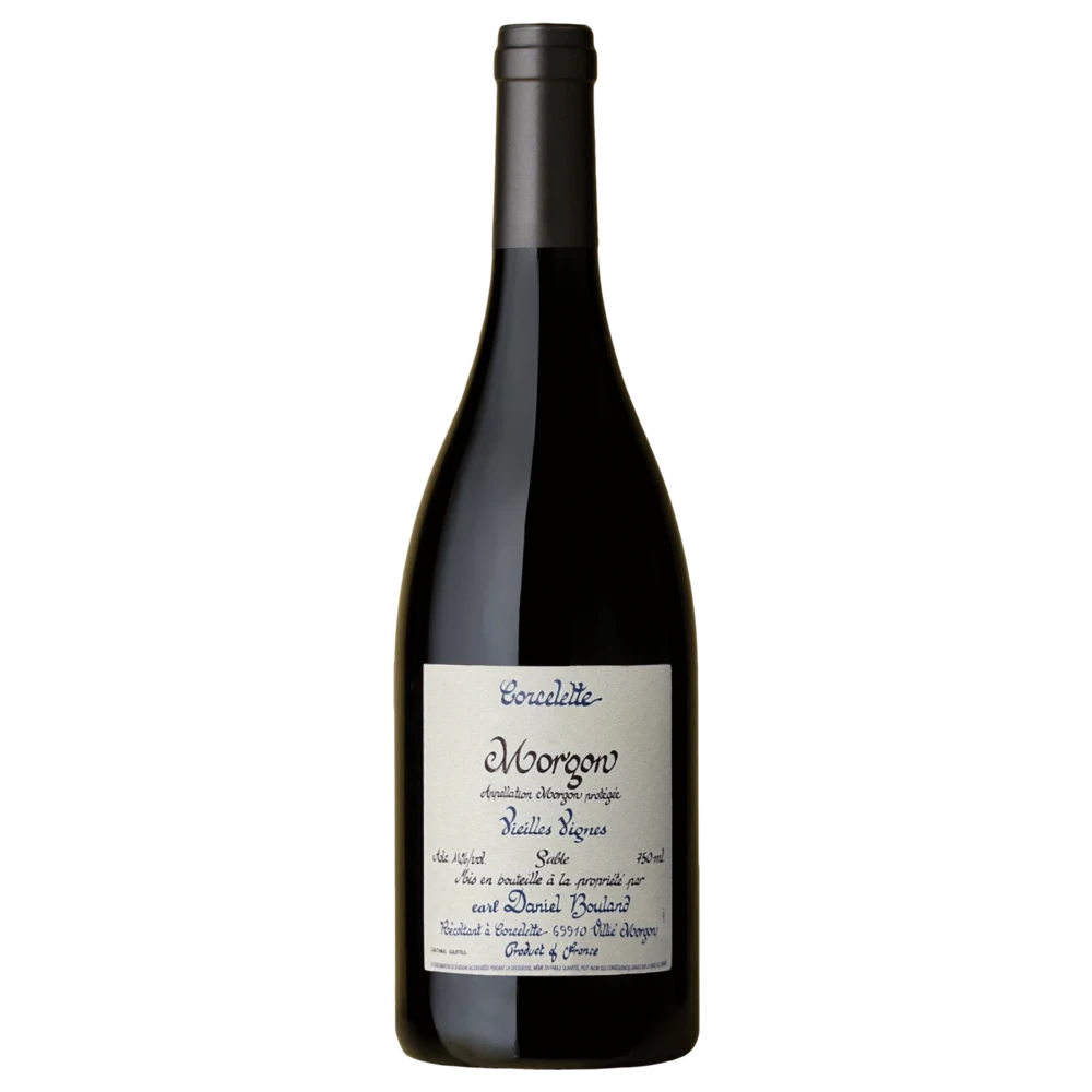 A bottle of Domaine Daniel Bouland Morgon Corcelette Vieilles Vignes (Sable) 2023 750ml Red Wine