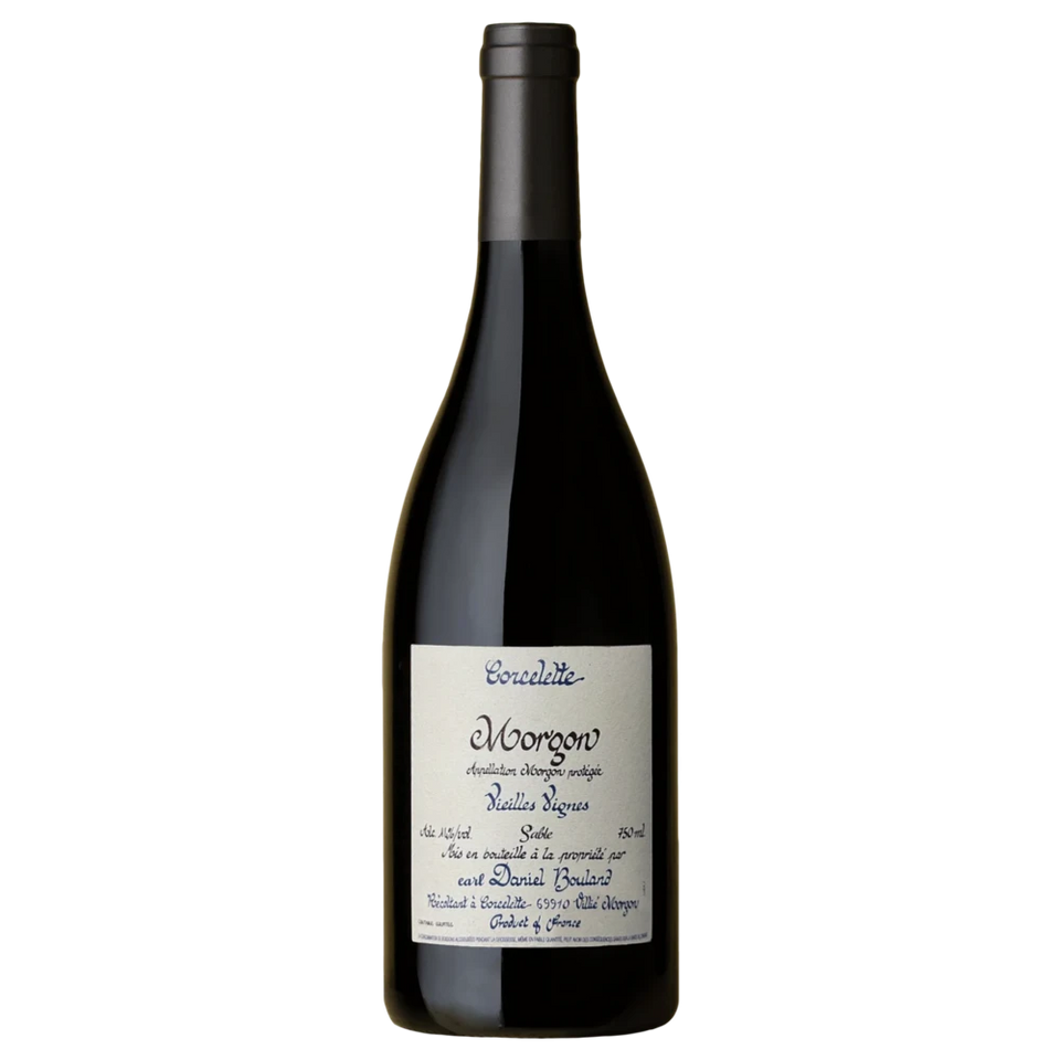 A bottle of Domaine Daniel Bouland Morgon Corcelette Vieilles Vignes (Sable) 2023 750ml Red Wine