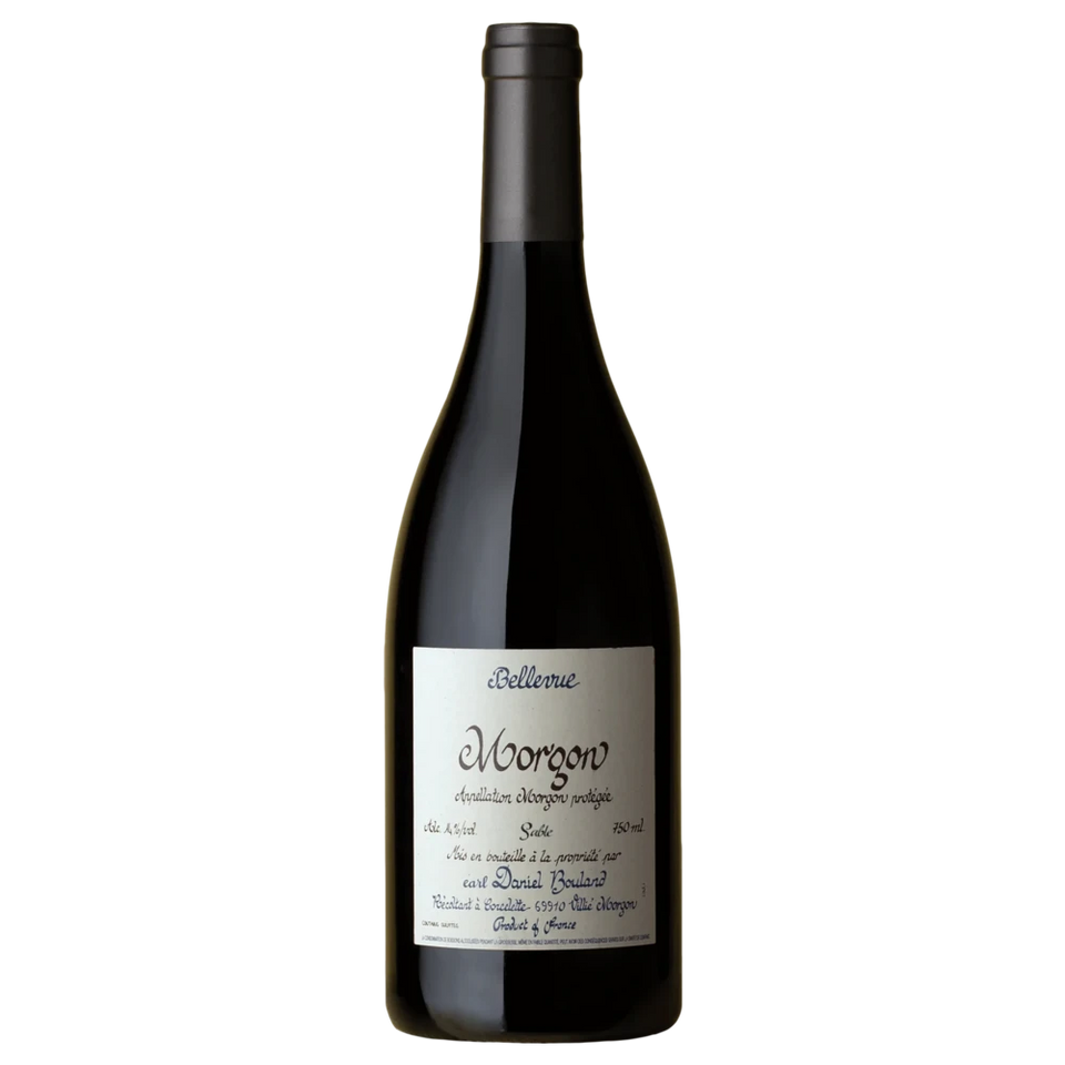 A bottle of 2023 Domaine Daniel Bouland Morgon Bellevue Sable 750ml Red Wine