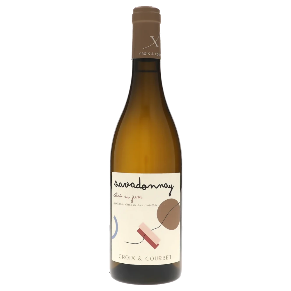 A bottle of 2022 Croix & Courbet Côtes du Jura Savadonnay 750ml Red Wine