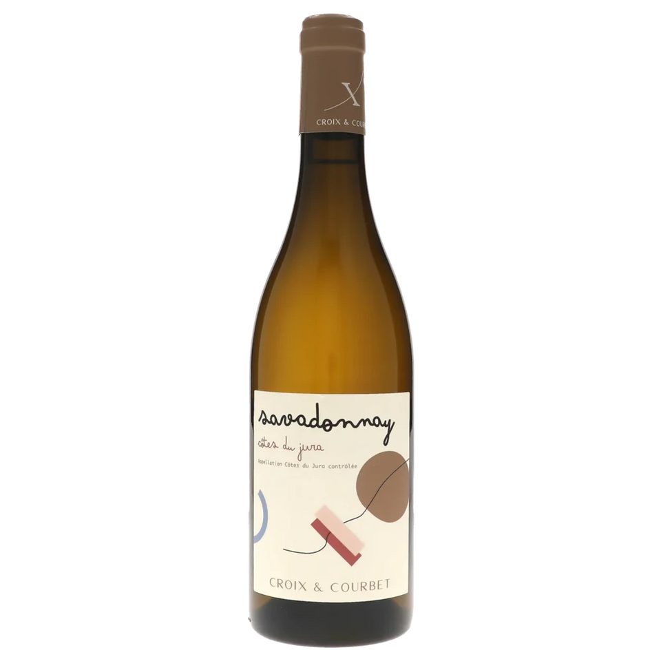 A bottle of 2022 Croix & Courbet Côtes du Jura Savadonnay 750ml Red Wine