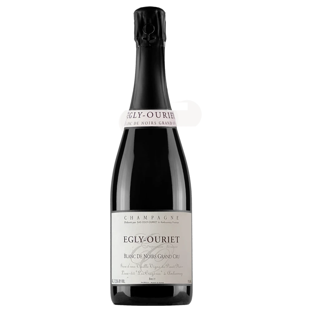 A bottle of NV Champagne Egly Ouriet Grand Cru Blanc de Noirs Vieilles Vignes Les Crayères (Base TBC Disg. TBC) 750ml Sparkling Wine