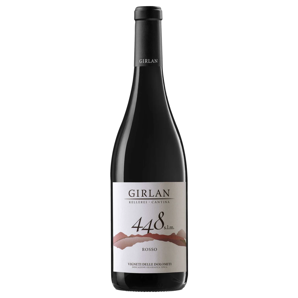 A bottle of 2023 Girlan IGT Vigneti delle Dolomiti 448 Bianco 750ml Red Wine