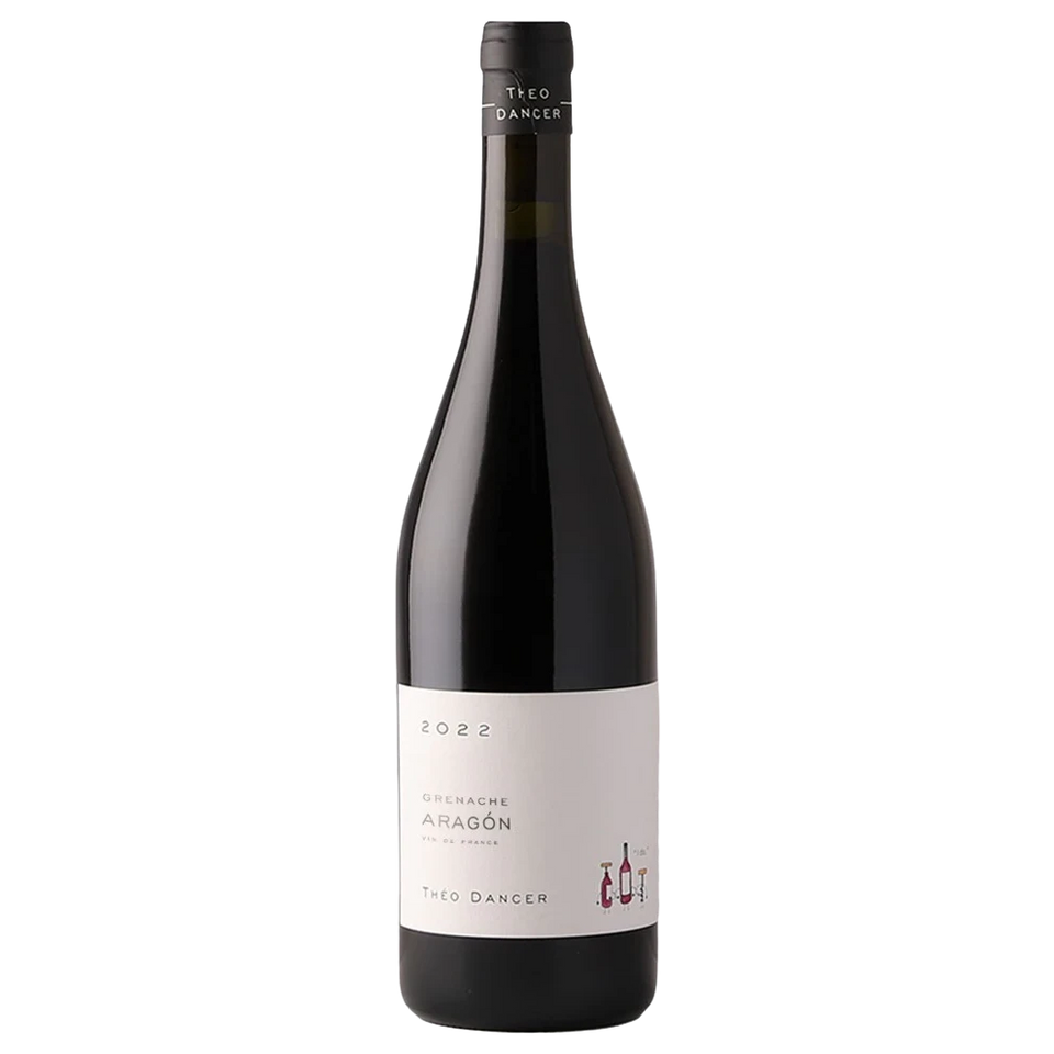 A bottle of 2023 Théo Dancer Vin de France Aragón Grenache () 1500ml Red Wine