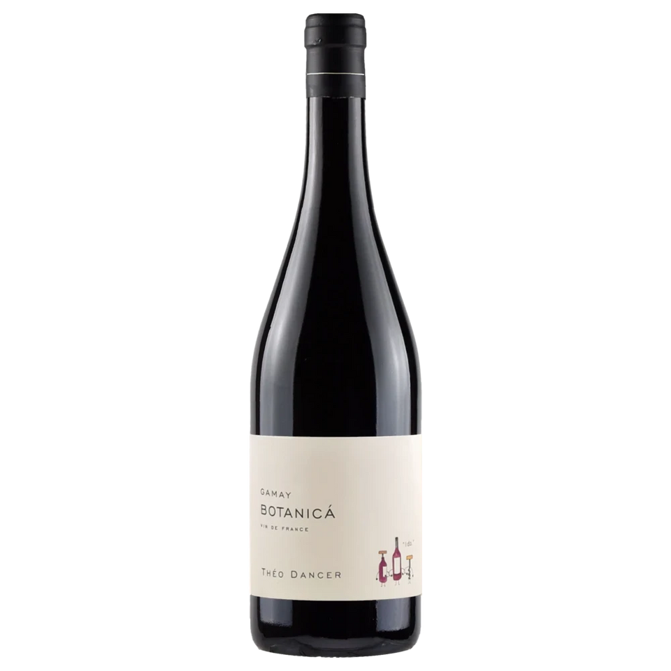 A bottle of 2023 Théo Dancer Vin de France Botanica Gamay () 1500ml Red Wine