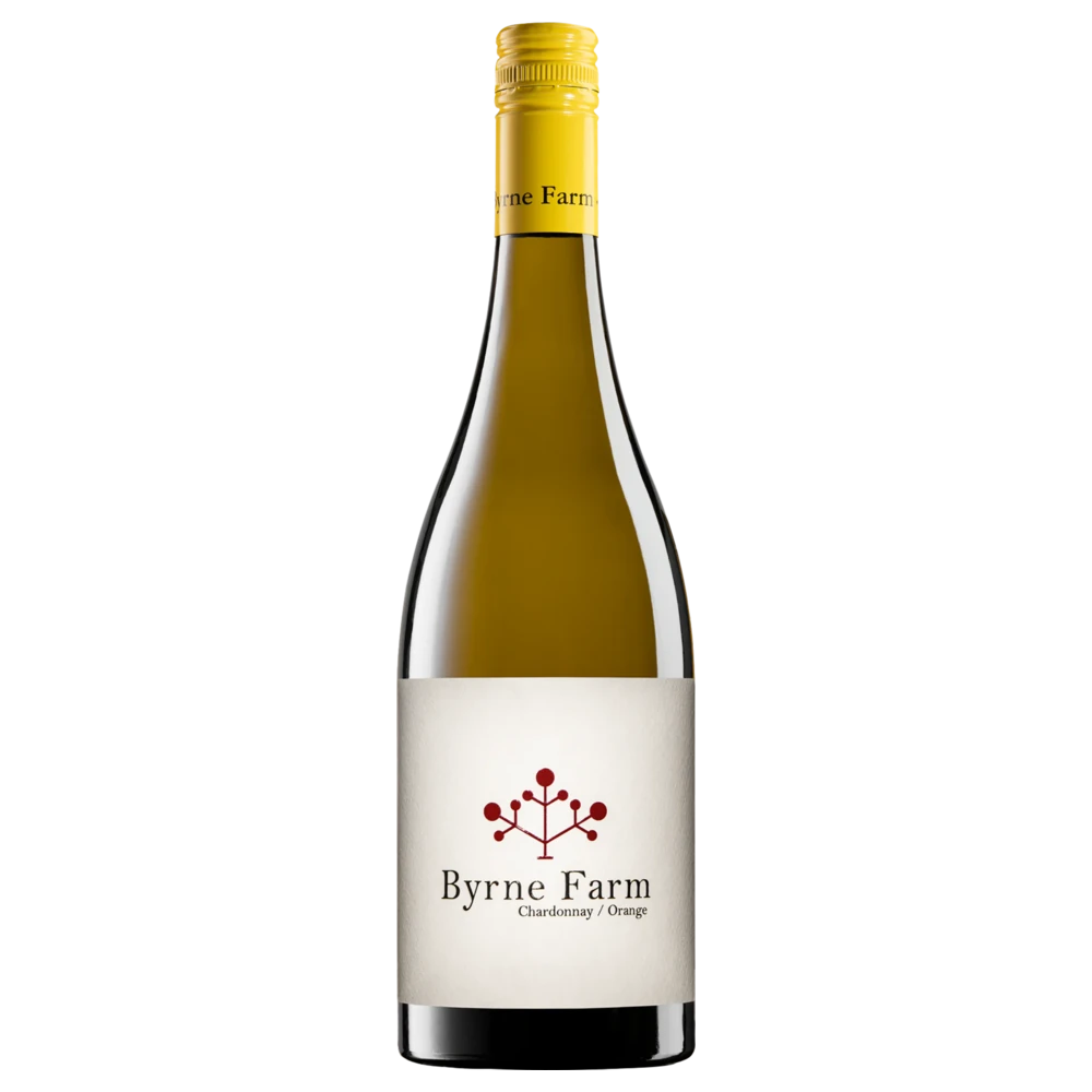 A bottle of 2024 Byrne Farm 'Single Barrel' Chardonnay 750ml White Wine