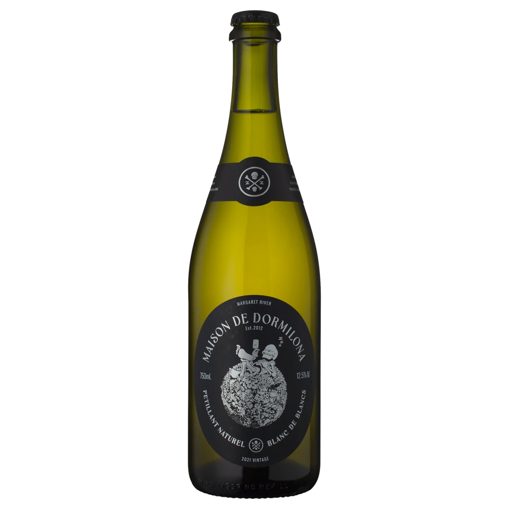 A bottle of 2024 Dormilona Blanc de Blancs 750ml Sparkling Wine