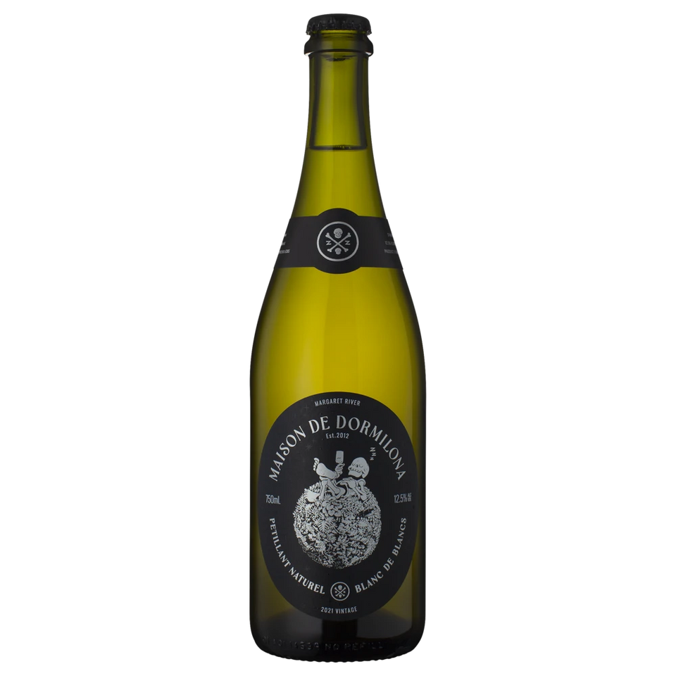 A bottle of 2024 Dormilona Blanc de Blancs 750ml Sparkling Wine