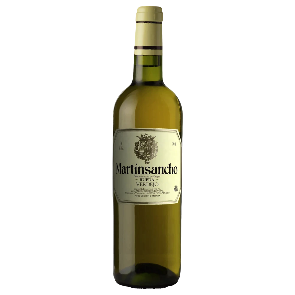 A bottle of 2024 Angel Rodríguez Rueda Verdejo Martínsancho 750ml Rose Wine