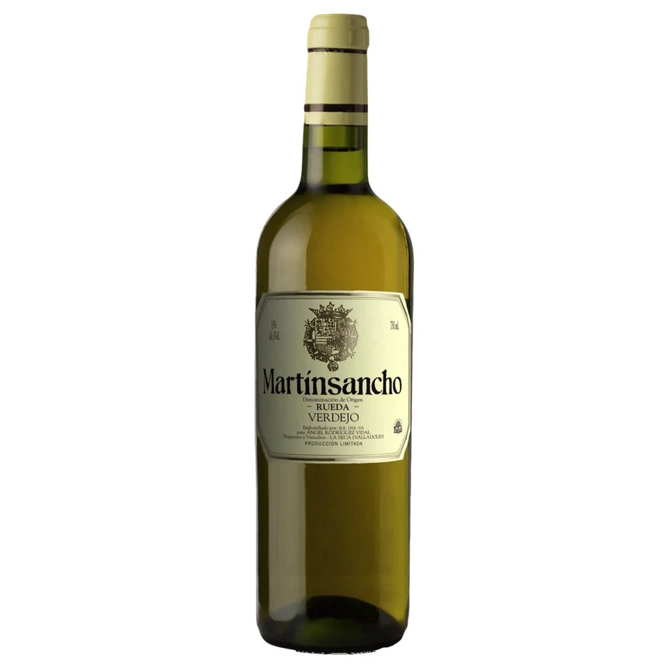 A bottle of 2024 Angel Rodríguez Rueda Verdejo Martínsancho 750ml Rose Wine