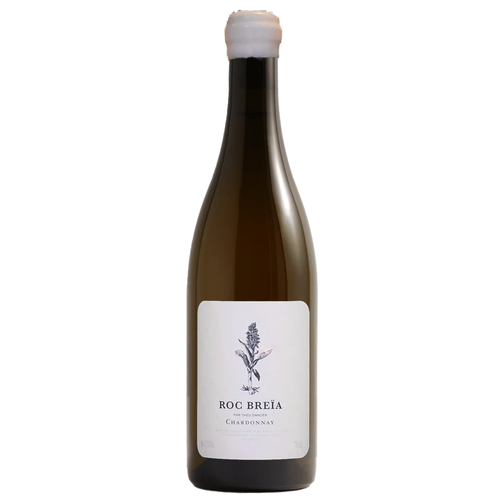 A bottle of 2023 Roc Breïa Chardonnay 750ml White Wine