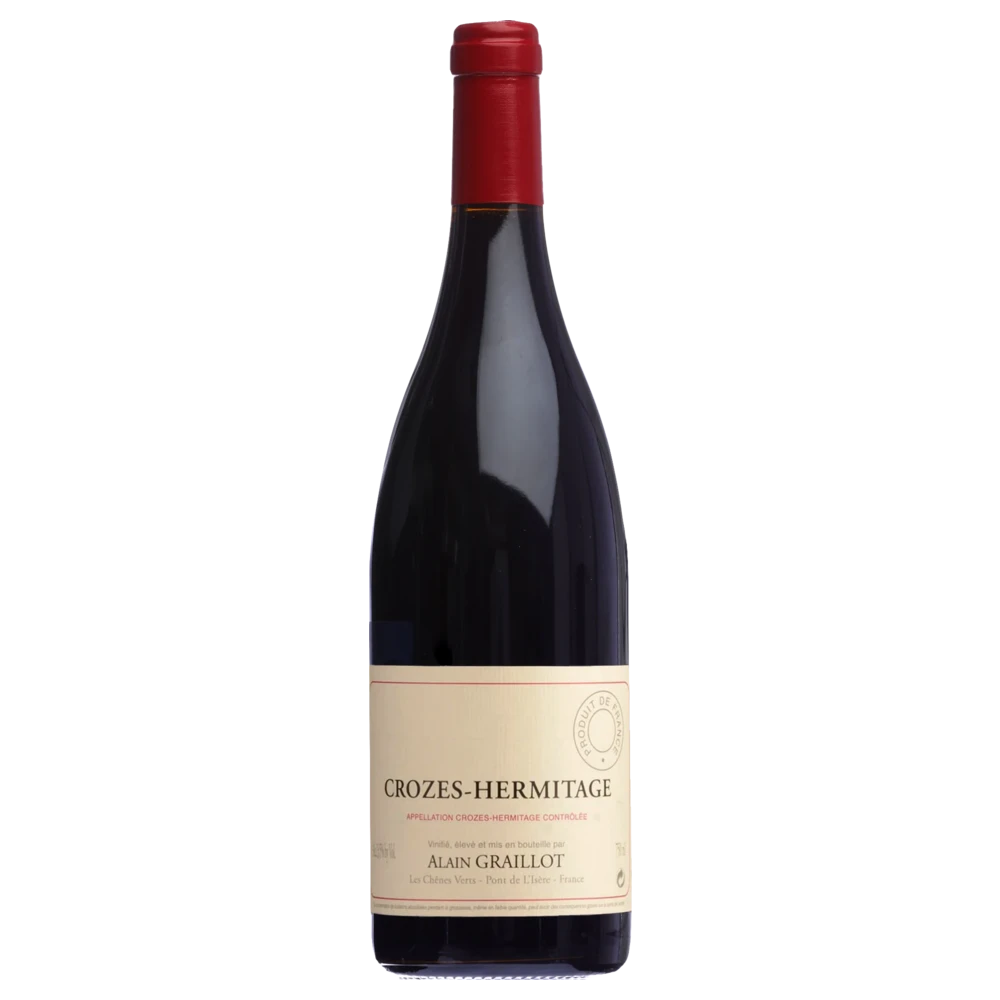 A bottle of 2022 Domaine Alain Graillot Crozes Hermitage 750ml Red Wine