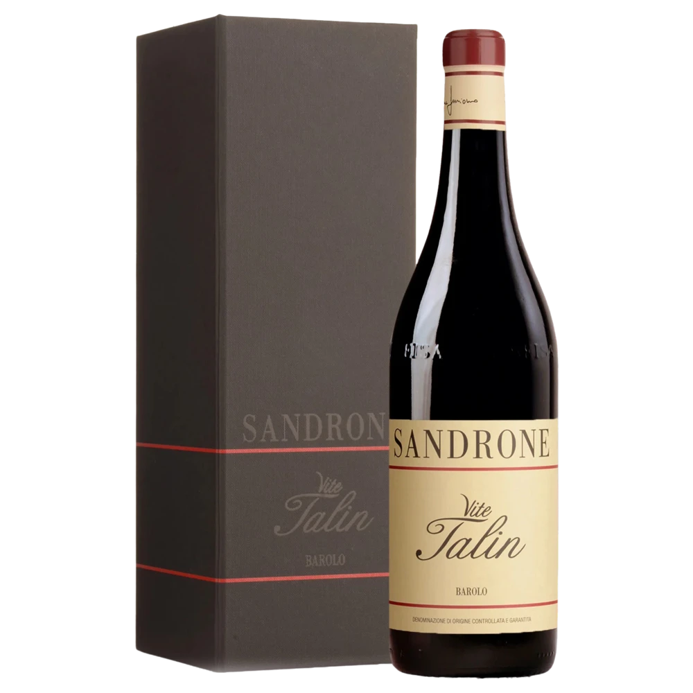 A bottle of 2018 Luciano Sandrone Barolo Vite Talin 750ml Red Wine