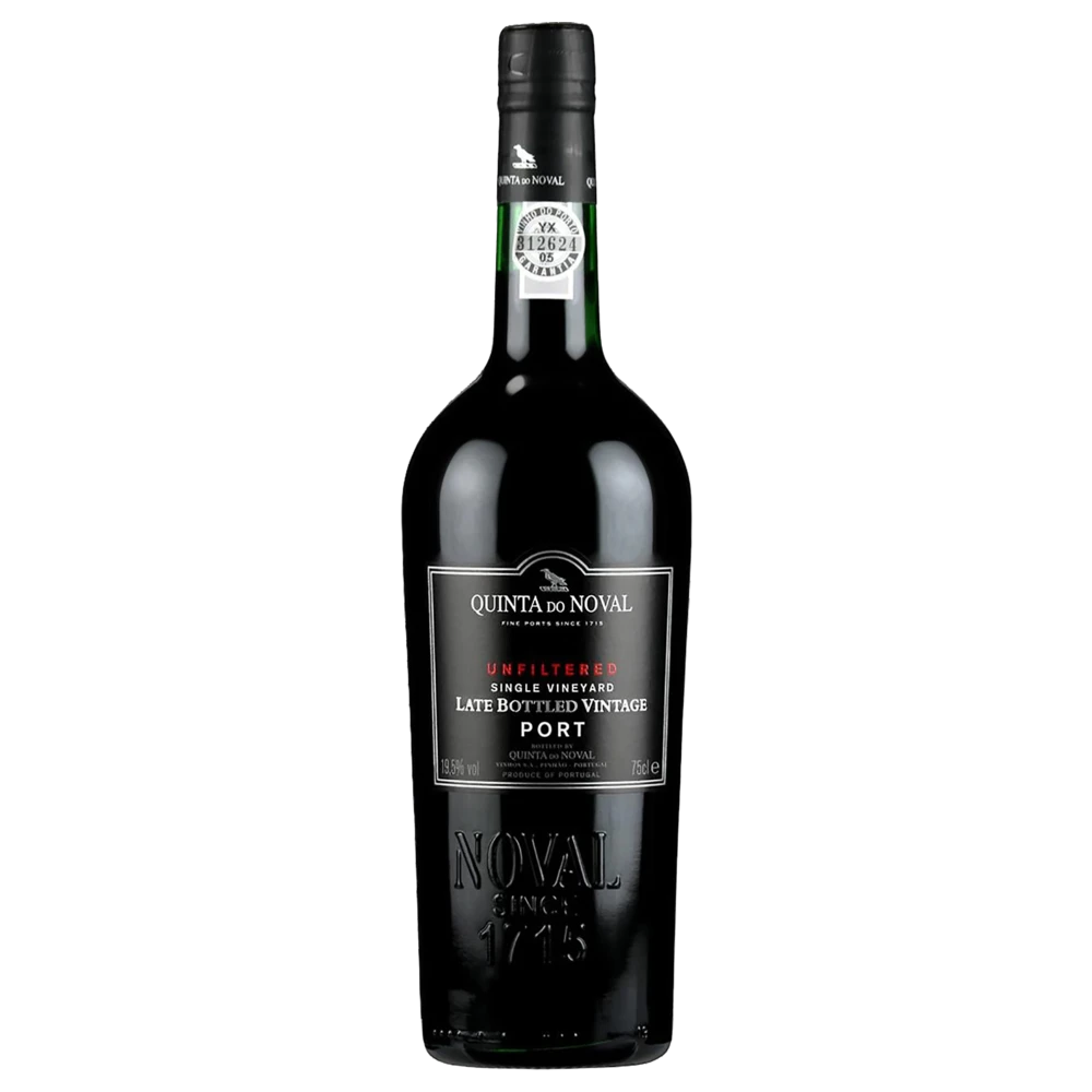 A bottle of 2018 Quinta do Noval LBV Unfiltered 750ml Fortified Wine