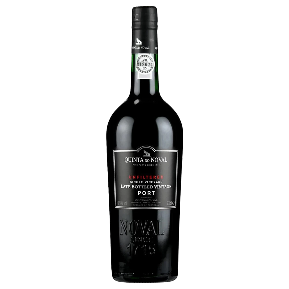 A bottle of 2018 Quinta do Noval LBV Unfiltered 750ml Fortified Wine