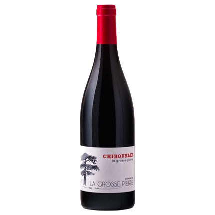 A bottle of 2023 Domaine de la Grosse Pierre Chiroubles 750ml Red Wine