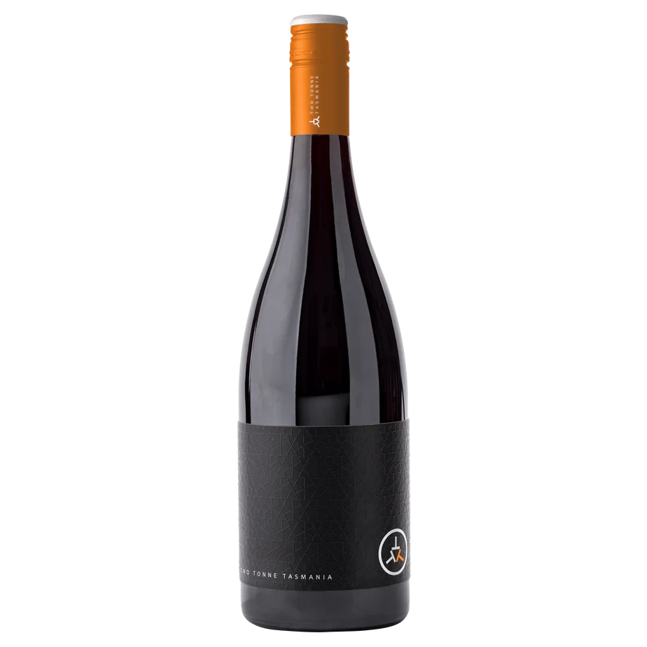 A bottle of 2024 Two Tonne Tasmania EST Pinot Noir 750ml Red Wine