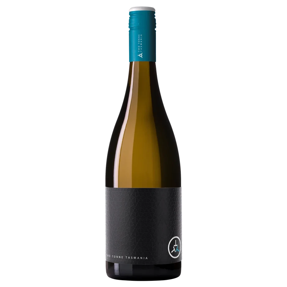 A bottle of 2024 Two Tonne Tasmania TMV Chardonnay 750ml White Wine