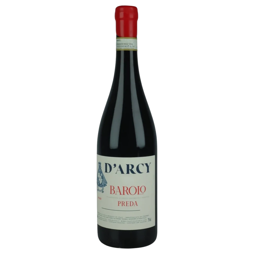 A bottle of 2020 Cantina D'Arcy Barolo Preda () 1500ml Red Wine
