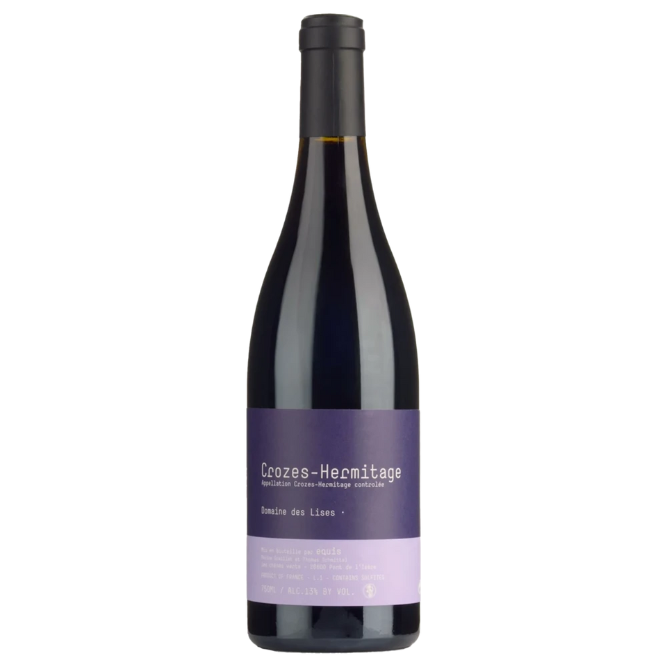 A bottle of 2022 Domaine des Lises Crozes Hermitage Rouge 750ml Red Wine