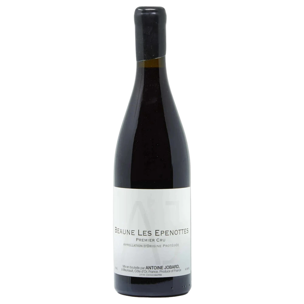 A bottle of 2022 Domaine Antoine Jobard Beaune 1er Cru Epenottes 750ml Red Wine