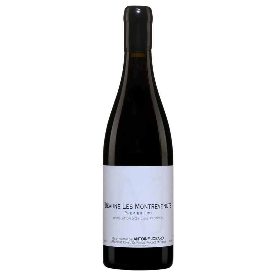 A bottle of 2022 Domaine Antoine Jobard Beaune 1er Cru Les Montrevenots 750ml Red Wine